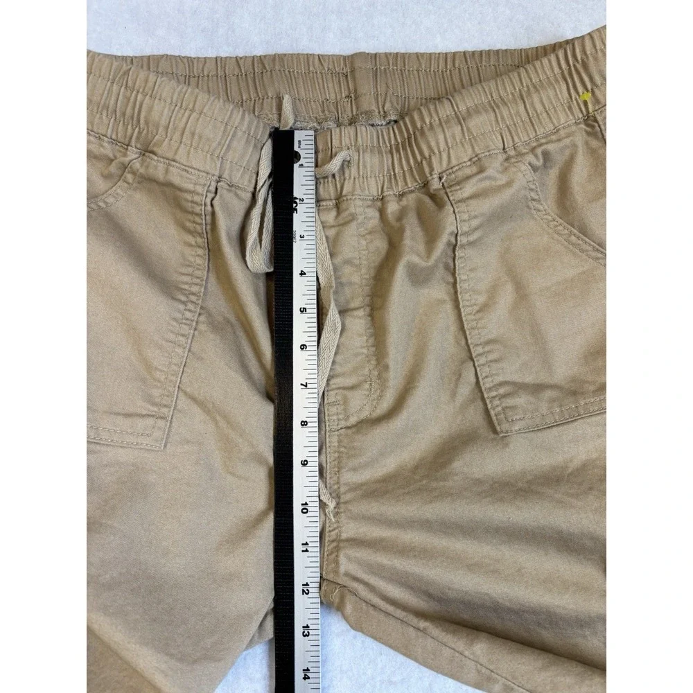 V.I.P. Juniors 17 Tan Twill Cargo Joggers‎ Athleisure Active Urban Streetwear